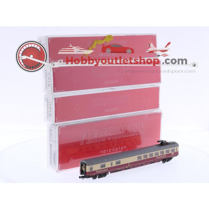 Schaal N Fleischmann 7376, 8160, 8162, 8163 en 8165 TEE treinset BR 103 met rijtuigen van de DB #9088 - sku: 20260304015254 - Gebruikt - Zeer goede staat - Afbeelding 26