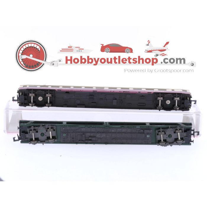 Schaal N Fleischmann 7375, 8160, 8162, 8165 en 8284 TEE treinset BR 103 met rijtuigen van de DB #9089 - sku: 20260304024025 - Gebraucht - Sehr guter Zustand - Bild 24