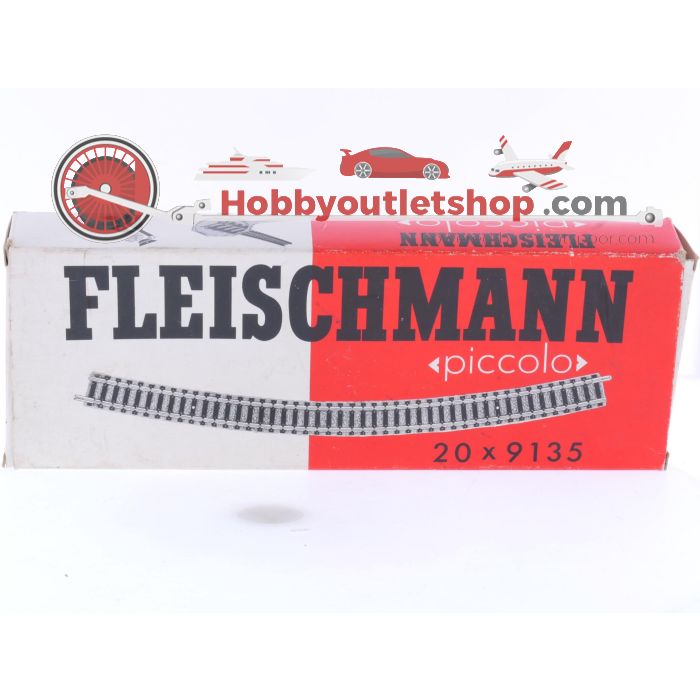 Schaal N Fleischmann Piccolo 9135 gebogen rails R4, 30° 20 st. #9091 - sku: 20260305085036 - Used - Very good condition - Photo 2