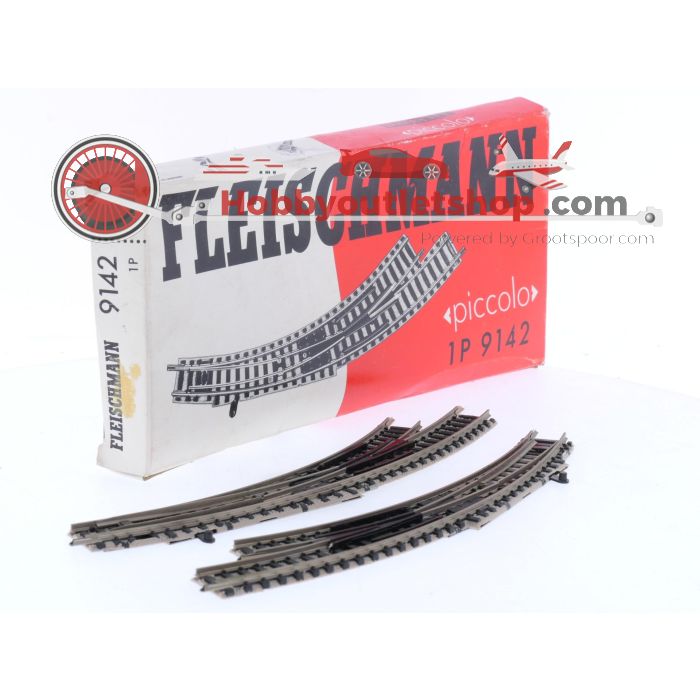 Schaal N Fleischmann 1P 9142 gebogen wissel paar L + R #9098 - sku: 20260305103148 - Gebraucht - Sehr guter Zustand - Bild 2