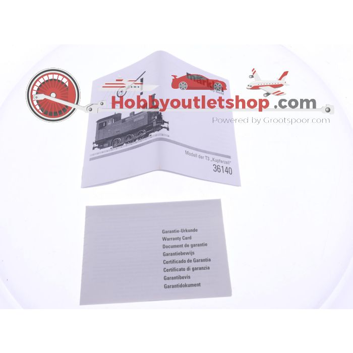 Schaal H0 Märklin 36140 tenderlocomotief T3 "Kupferzell' van de K.W.St.E. Digitaal #9101 - sku: 20260305115542 - Used - Very good condition - Photo 7