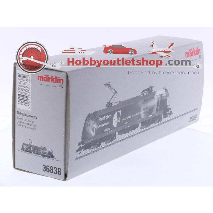 Schaal H0 Märklin 36838 elektrische locomotief serie 185.1 van Veolia Transport. Digitaal #9102 - sku: 20260305010247 - Gebruikt - Zeer goede staat - Afbeelding 9