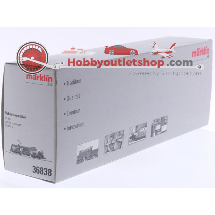 Schaal H0 Märklin 36838 elektrische locomotief serie 185.1 van Veolia Transport. Digitaal #9102 - sku: 20260305010247 - Gebruikt - Zeer goede staat - Afbeelding 10