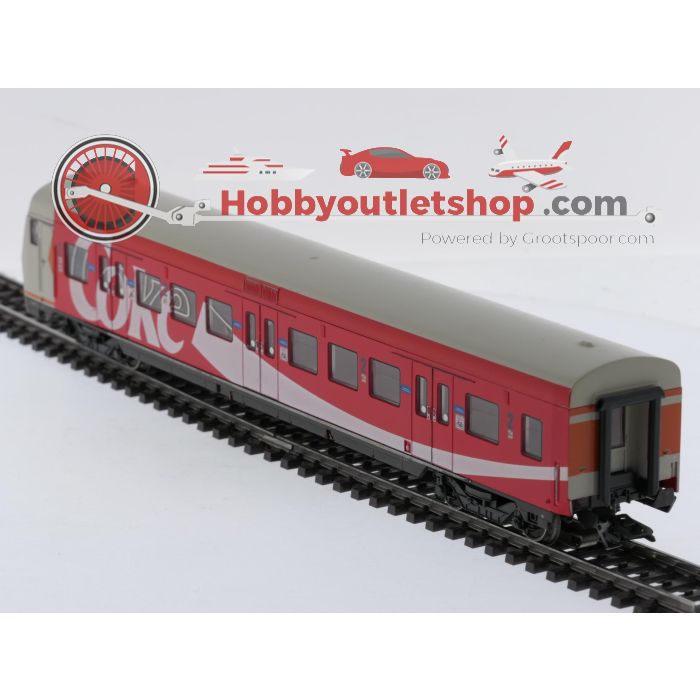 Schaal H0 Märklin 4393 3 S-Bahn rijtuigen met Coca-Cola reclame van de DB #9106 - sku: 20260310040240 - Gebruikt - Redelijke staat - Afbeelding 3