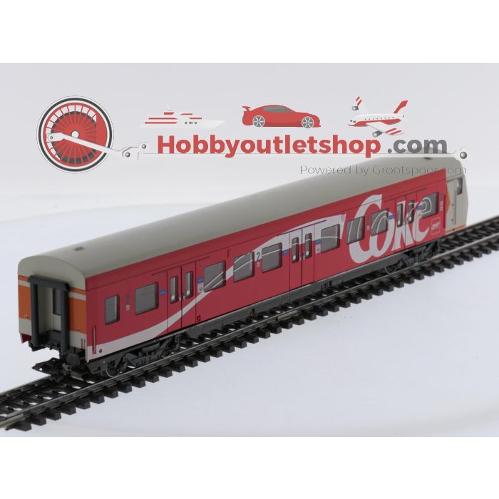 Schaal H0 Märklin 4393 3 S-Bahn rijtuigen met Coca-Cola reclame van de DB #9106 - sku: 20260310040240 - Gebruikt - Redelijke staat - Afbeelding 4
