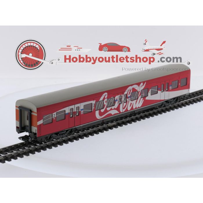 Schaal H0 Märklin 4393 3 S-Bahn rijtuigen met Coca-Cola reclame van de DB #9106 - sku: 20260310040240 - Gebruikt - Redelijke staat - Afbeelding 9