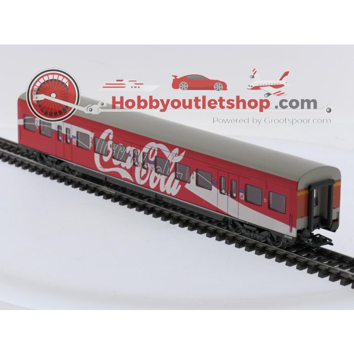 Schaal H0 Märklin 4393 3 S-Bahn rijtuigen met Coca-Cola reclame van de DB #9106 - sku: 20260310040240 - Gebruikt - Redelijke staat - Afbeelding 10