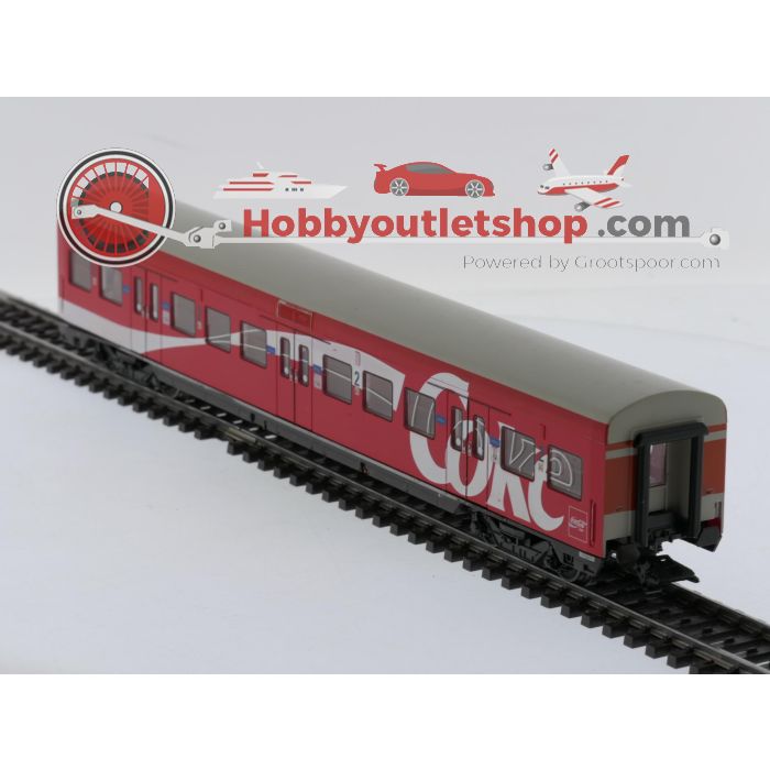 Schaal H0 Märklin 4393 3 S-Bahn rijtuigen met Coca-Cola reclame van de DB #9106 - sku: 20260310040240 - Gebruikt - Redelijke staat - Afbeelding 15
