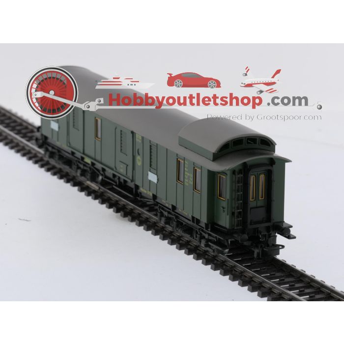 Schaal H0 Märklin 4135 & 4137 rijtuigen set Ccü en Pw4übay van de  K.Bay.Sts.B. / DRG #9108 - sku: 20260311022311 - Gebruikt - Goede staat - Afbeelding 9