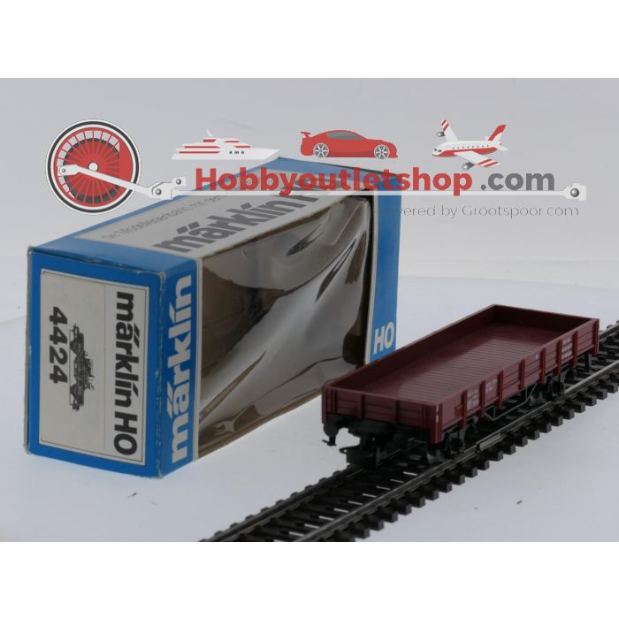 Schaal H0 Märklin 4424 & 4611 kraanwagen Krupp-Ardelt met lageboordwagen van de DB #9109 - sku: 20260311041224 - Gebruikt - Goede staat - Afbeelding 7