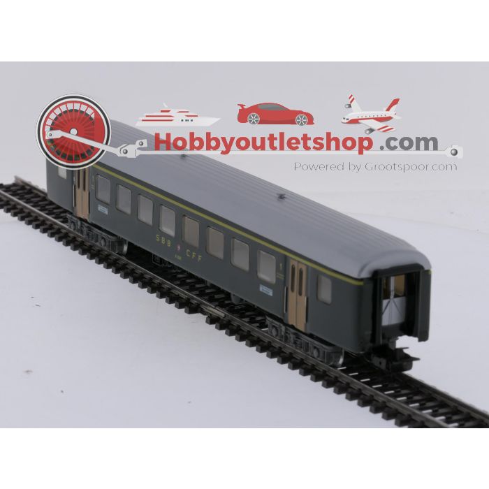 Schaal H0 Märklin 4066 sneltreinrijtuig 1e kl. van de SBB #9110 - sku: 20260312084549 - Gebruikt - Zeer goede staat - Afbeelding 4