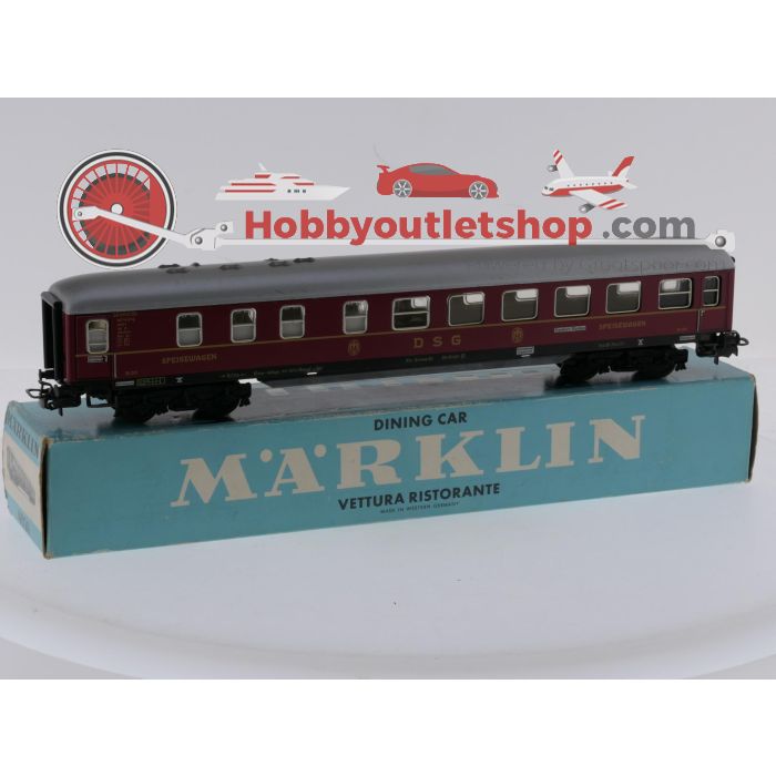 Schaal H0 Märklin 4024.2 Restauratierijtuig van de DRG #9111 - sku: 20260312120603 - Gebruikt - Goede staat - Afbeelding 6