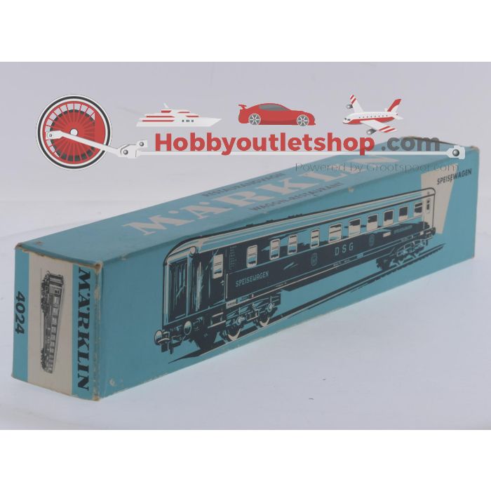 Schaal H0 Märklin 4024.2 Restauratierijtuig van de DRG #9111 - sku: 20260312120603 - Gebruikt - Goede staat - Afbeelding 8