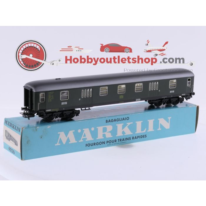 Schaal H0 Märklin 4026 bagagerijtuig van de DB #9112 - sku: 20260312014157 - Gebruikt - Goede staat - Afbeelding 6