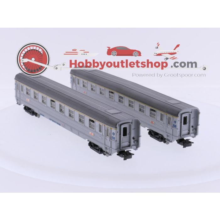 Schaal H0 Märklin 4050 set van 2 Personenwagon 1e klasse van SNCF #9113 - sku: 20260312021001 - Gebruikt - Zeer goede staat - Afbeelding 2