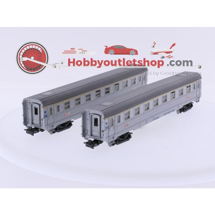 Schaal H0 Märklin 4050 set van 2 Personenwagon 1e klasse van SNCF #9113 - sku: 20260312021001 - Gebruikt - Zeer goede staat - Afbeelding 3