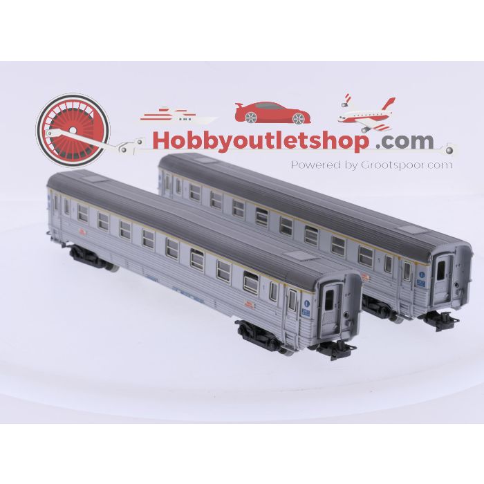 Schaal H0 Märklin 4050 set van 2 Personenwagon 1e klasse van SNCF #9113 - sku: 20260312021001 - Gebruikt - Zeer goede staat - Afbeelding 4