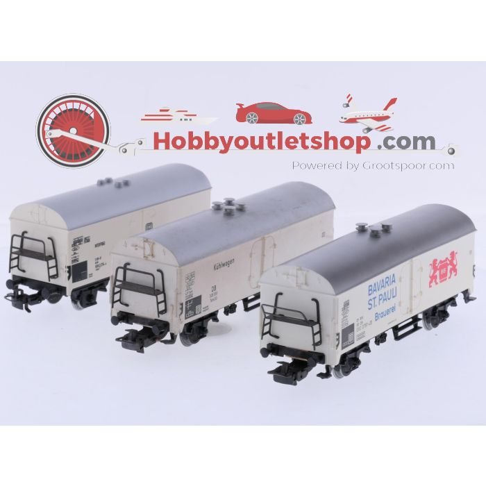 Schaal H0 Märklin 4667, 4620 en 4415 set van 3 goederenwagons van de DB #9114 - sku: 20260312033919 - Gebruikt - Goede staat - Afbeelding 2