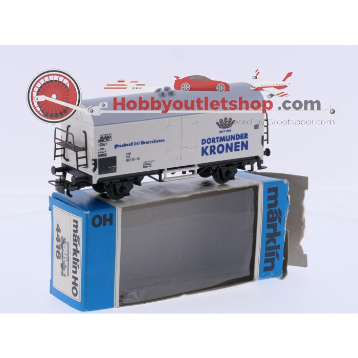 Schaal H0 Märklin 4416 goederenwagen "Dortmunder Kronen" van DB #9115 - sku: 20260312040520 - Used - Very good condition - Photo 6