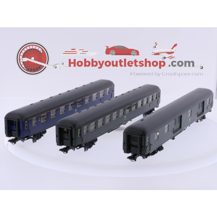 Schaal H0 Trix Express 33018 set van 3 sneltreinrijtuigen van de DB #9117 - sku: 20260313082837 - Used - Very good condition - Photo 2