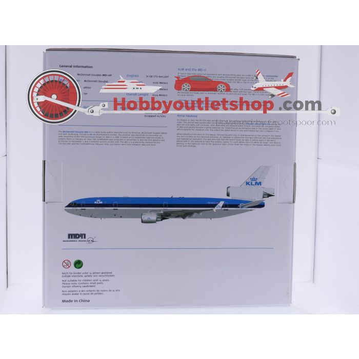 Schaal 1:200 JC Wings JC2KLM0043 McDonnell Douglas MD-11 KLM Reg. PH-KCH #9121 - sku: 20260313021441 - Gebruikt - Goede staat - Afbeelding 8