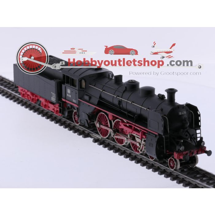 Schaal H0 Märklin 3093 Stoomlocomotief BR18 478 van de DB #9501 - sku: 20260317031019 - Gebruikt - Zeer goede staat - Afbeelding 4