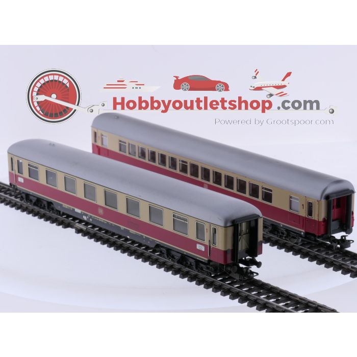 Schaal H0 Märklin 4055 en 4096 rijtuig set van de DB #9502 - sku: 20260317040525 - Gebruikt - Zeer goede staat - Afbeelding 2