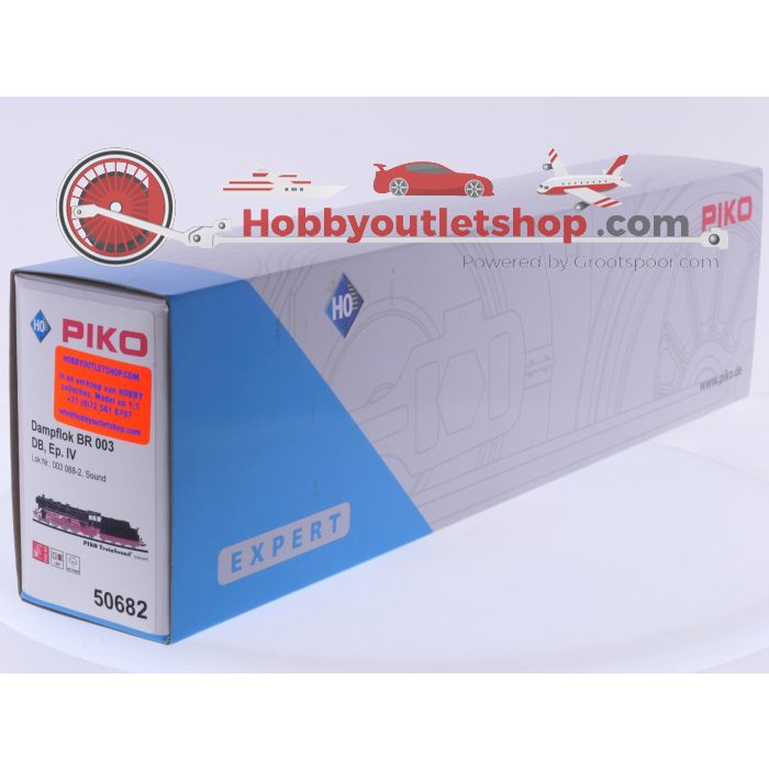 Schaal H0 Piko 50682 stoomlocomotief met losse tender BR 03 van de DB. Digitaal #9128 - sku: 20260317040343 - Gebruikt - Nieuwstaat - Afbeelding 13