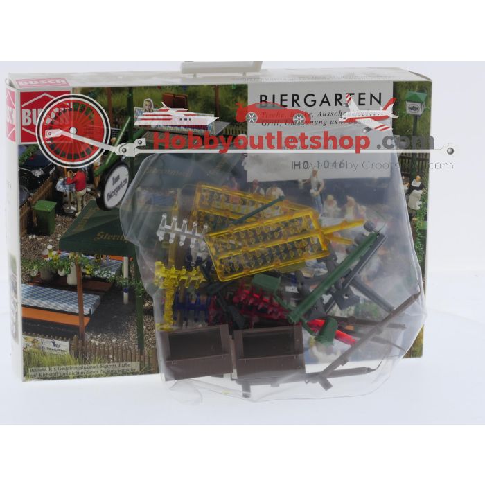 H0 Busch 1046 biergarten bouwset #9506 - sku: 20260318032628 - Gebraucht - Sehr guter Zustand - Bild 4