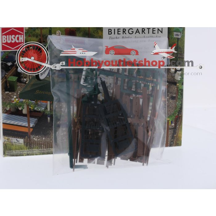 H0 Busch 1046 biergarten bouwset #9506 - sku: 20260318032628 - Gebraucht - Sehr guter Zustand - Bild 5