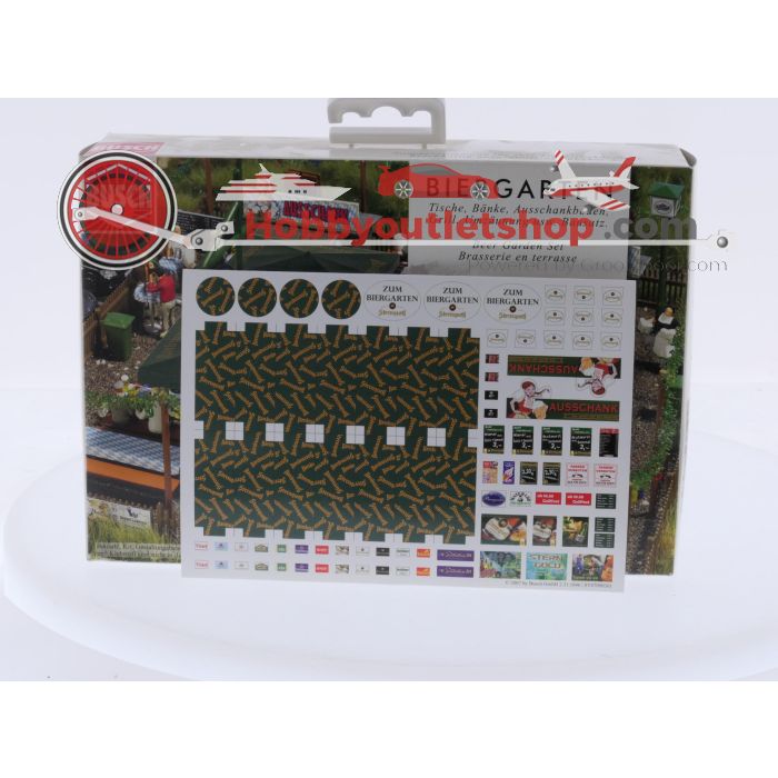 H0 Busch 1046 biergarten bouwset #9506 - sku: 20260318032628 - Gebraucht - Sehr guter Zustand - Bild 9