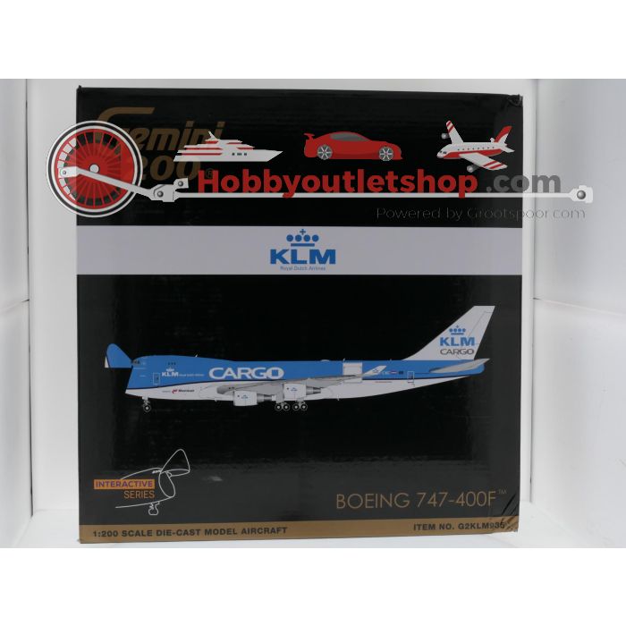 Schaal 1:200 Geminijets G2KLM935 Boeing 747-400F KLM Cargo 'Martinair' Reg. PH-CKC #9131 - sku: 20260318035503 - Gebruikt - Zeer goede staat - Afbeelding 7
