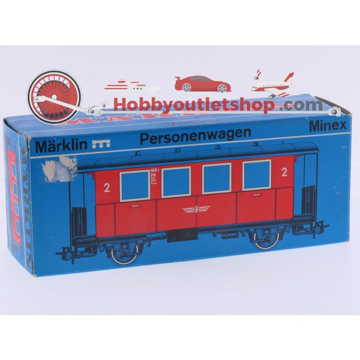 Schaal H0 Märklin 4400 Minex personenwagen #9508 - sku: 20260319110217 - Gebruikt - Zeer goede staat - Afbeelding 7