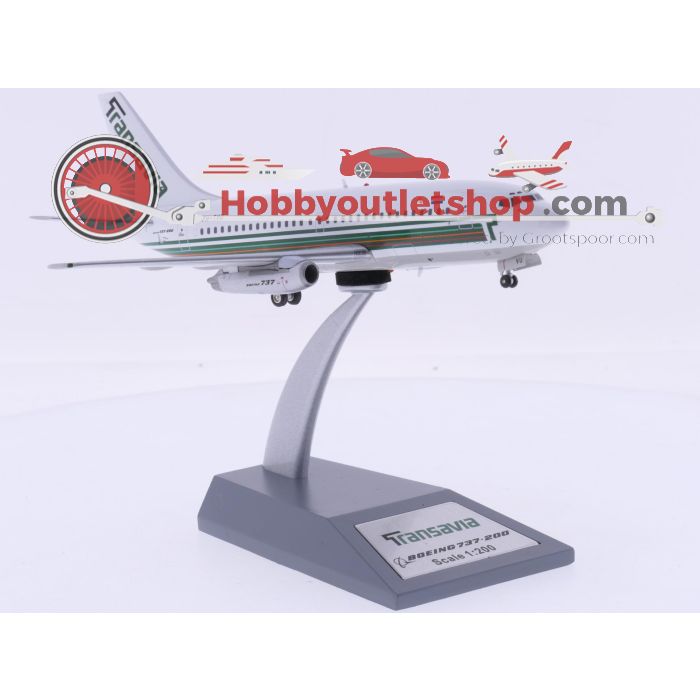 Schaal 1:200 Inflight200 LHSHV7322 Boeing 737-200 Transavia Reg. PH-TVU #9135 - sku: 20260319122224 - Gebruikt - Zo goed als nieuw - Afbeelding 4