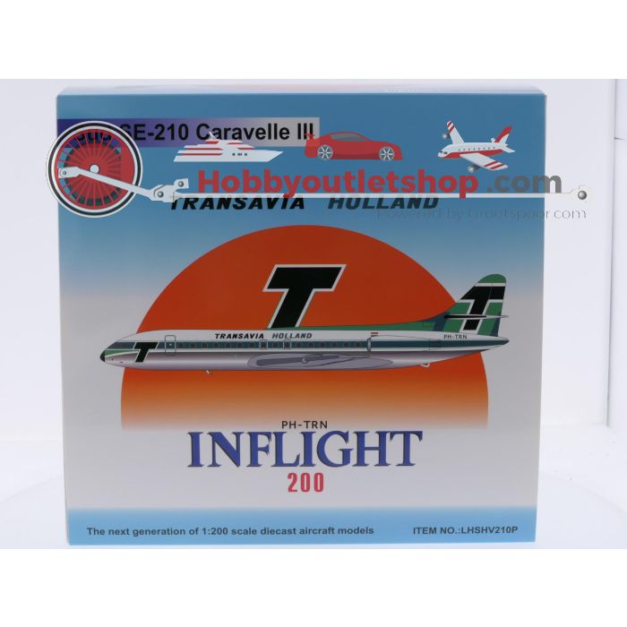 Schaal 1:200 Inflight200 LHSHV210P Sud SE0210 Caravelle III Transavia Holland Reg. PH-TRN #9137 - sku: 20260319014559 - Gebruikt - Zo goed als nieuw - Afbeelding 7