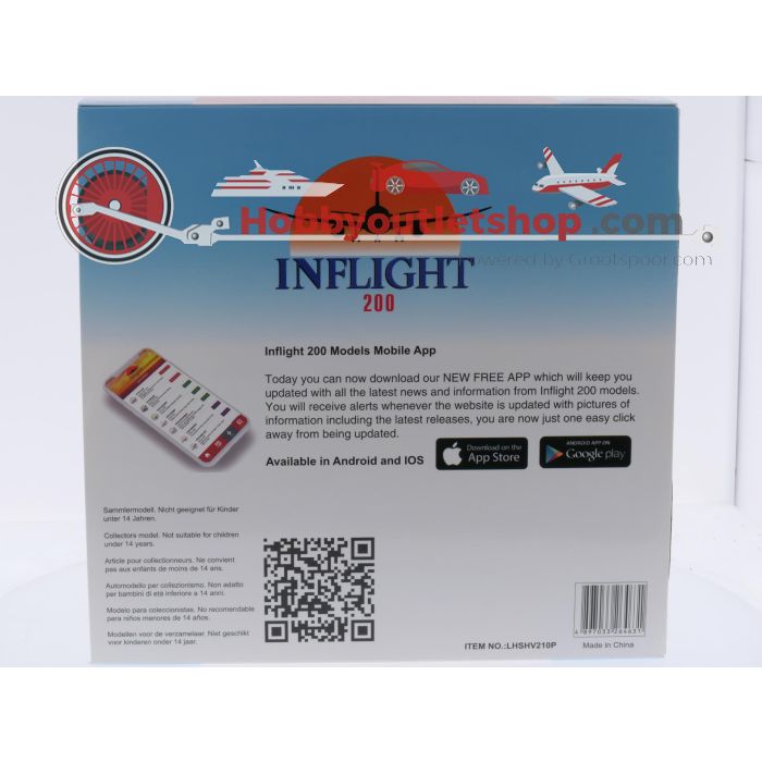 Schaal 1:200 Inflight200 LHSHV210P Sud SE0210 Caravelle III Transavia Holland Reg. PH-TRN #9137 - sku: 20260319014559 - Gebruikt - Zo goed als nieuw - Afbeelding 8