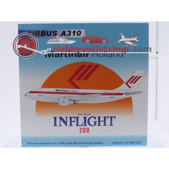Schaal 1:200 Inflight200 IF310MP1023 Airbus A310 Martinair Holland Reg. PH-MCA #9141 - sku: 20260319040953 - Gebruikt - Zeer goede staat - Afbeelding 7