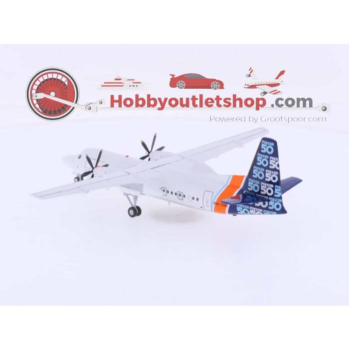 Schaal 1:200 JC Wings LH2216 Fokker 50 "House Color" Reg. PH-OSI #9151 - sku: 20260324012413 - Gebraucht - Wie Neu - Bild 2