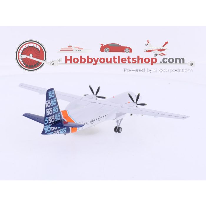 Schaal 1:200 JC Wings LH2216 Fokker 50 "House Color" Reg. PH-OSI #9151 - sku: 20260324012413 - Gebraucht - Wie Neu - Bild 3