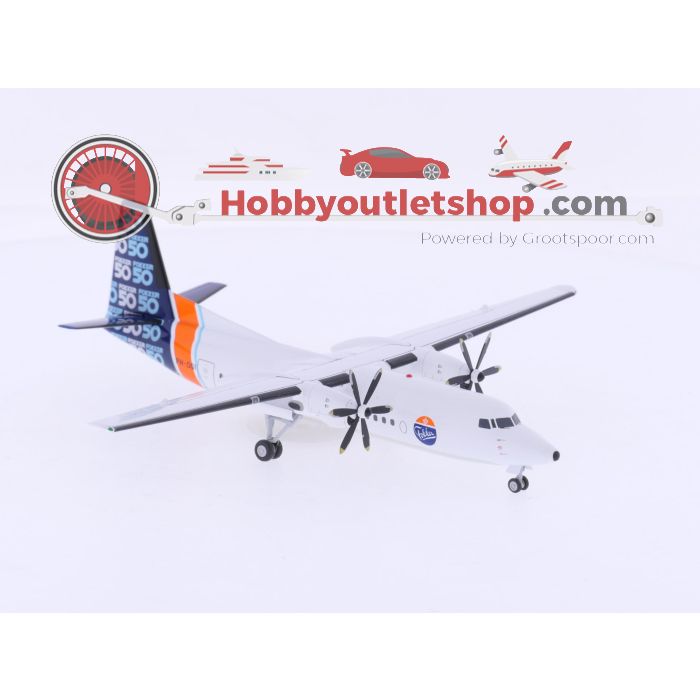 Schaal 1:200 JC Wings LH2216 Fokker 50 "House Color" Reg. PH-OSI #9151 - sku: 20260324012413 - Gebraucht - Wie Neu - Bild 4