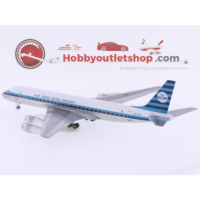 Schaal 1:200 Aeroclassics AMS20001 Douglas DC8-55F "Sir Isaac Newton" KLM Reg. PH-DCI #9153 - sku: 20260324042406 - Gebruikt - Zeer goede staat - Afbeelding 2