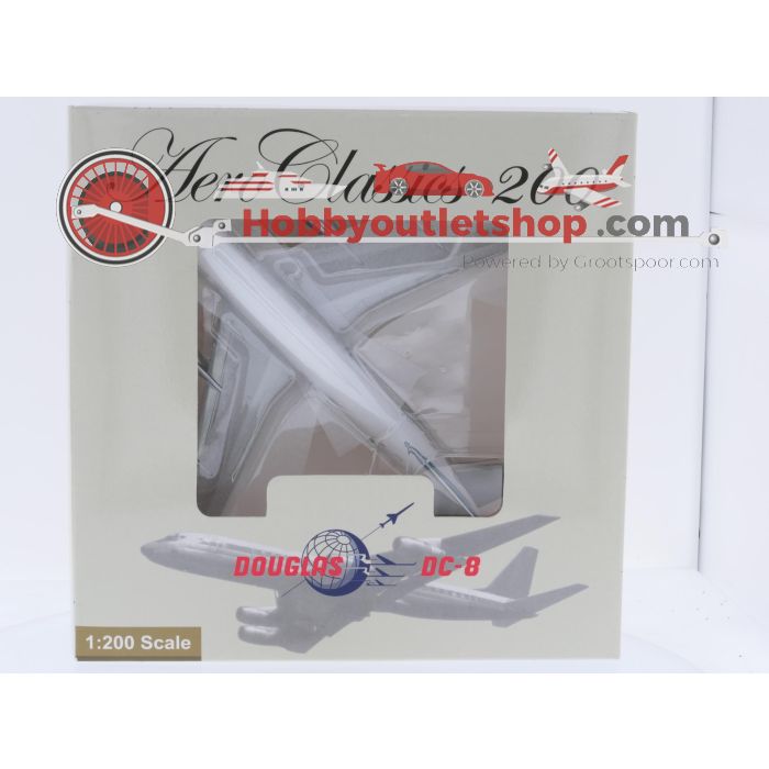 Schaal 1:200 Aeroclassics AMS20001 Douglas DC8-55F "Sir Isaac Newton" KLM Reg. PH-DCI #9153 - sku: 20260324042406 - Gebruikt - Zeer goede staat - Afbeelding 10