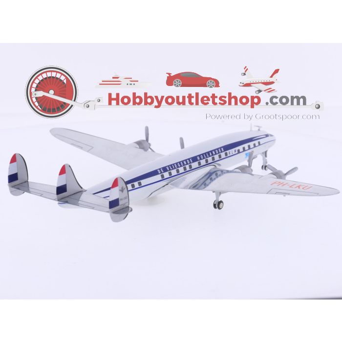 Schaal 1:200 Herpa 571746 Lockheed L-1049C Super Constellation "Photon" KLM Reg. PH-LKU #9155 - sku: 20260325101558 - Gebruikt - Zo goed als nieuw - Afbeelding 3
