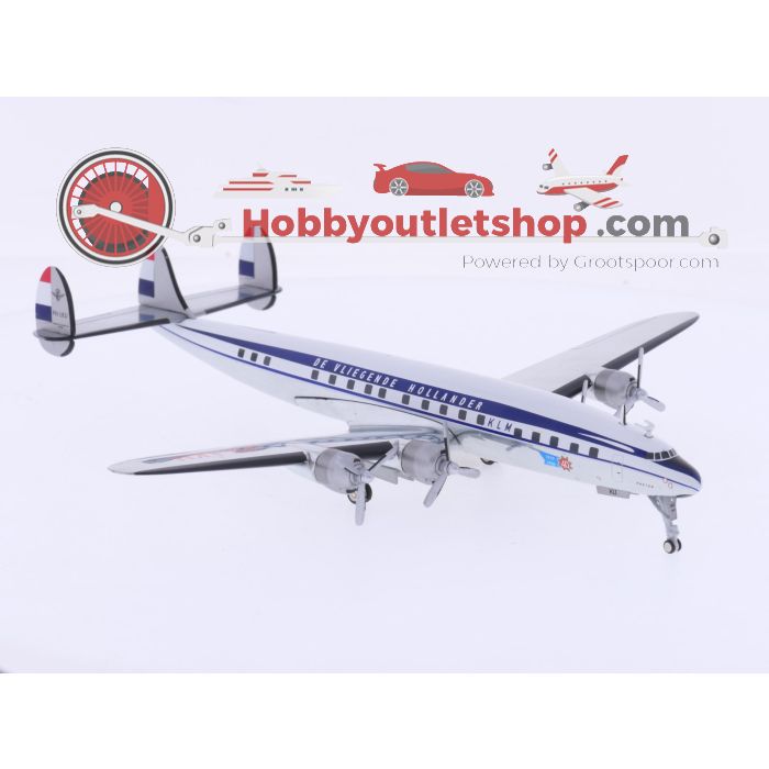 Schaal 1:200 Herpa 571746 Lockheed L-1049C Super Constellation "Photon" KLM Reg. PH-LKU #9155 - sku: 20260325101558 - Gebruikt - Zo goed als nieuw - Afbeelding 4