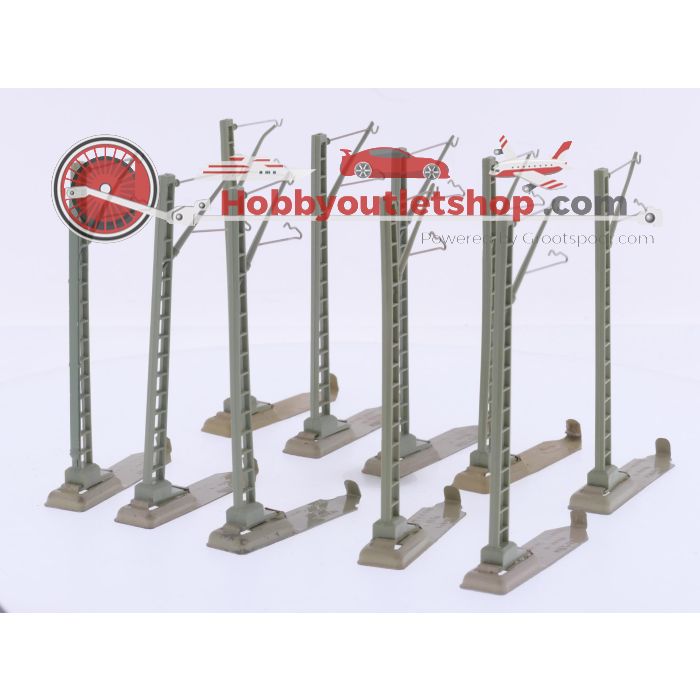 Schaal H0 Märklin 7009 bovenleidingmast met schuifbare voet zakje á 10 stuks #9161 - sku: 20260326015835 - Gebraucht - Guter Zustand - Bild 2