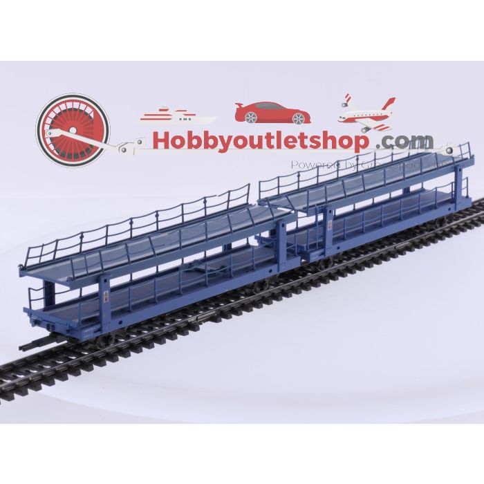 Schaal H0 Märklin 41762 autotransportwagen "Sylt" van de DB #9165 - sku: 20260326053024 - Used - Good condition - Photo 6