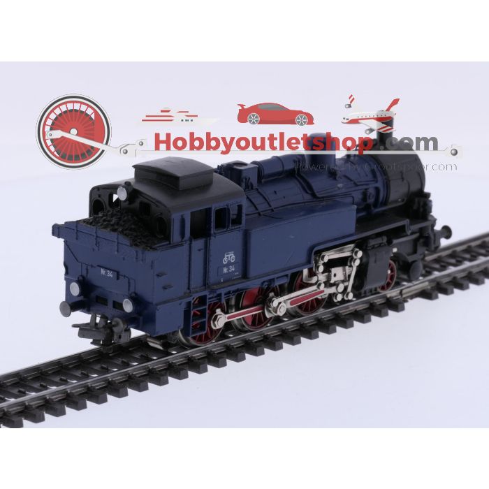 Schaal H0 Märklin 3095.10 stoomlocomotief BR74 van de DB. Digitaal #9169 - sku: 20260327053719 - Used - Good condition - Photo 3