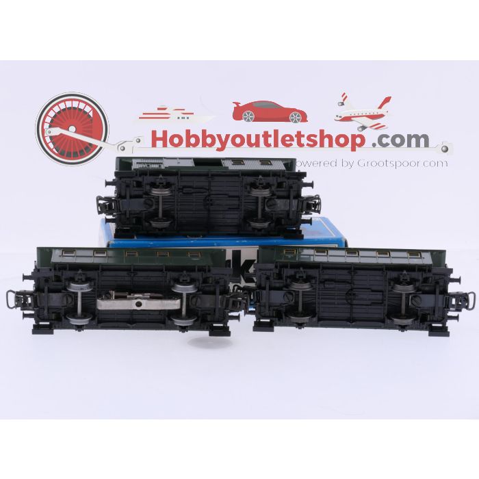 Schaal H0 Märklin 4007, 4008 en 4039 rijtuigen set met bagagewagon van de DB #9171 - sku: 20260331093625 - Gebraucht - Sehr guter Zustand - Bild 15
