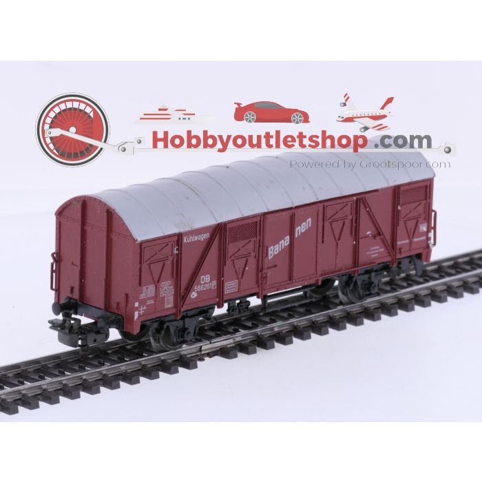 Schaal H0 Märklin 4414, 4509 en 4637 set van 4 gesloten goederenwagen "Bananen" van de DB #9172 - sku: 20260331101347 - Gebraucht - Sehr guter Zustand - Bild 3