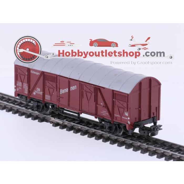 Schaal H0 Märklin 4414, 4509 en 4637 set van 4 gesloten goederenwagen "Bananen" van de DB #9172 - sku: 20260331101347 - Gebraucht - Sehr guter Zustand - Bild 4